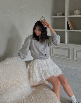 [Shortbutstunning] Lace Frill Mini Skirt